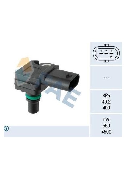 Basınç Sensörü Emme Bmw N47 N57N 05-18