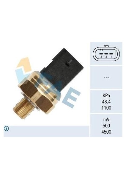 Basınç Sensörü Yağ Vag A1 A3 A4 A5 Cad4 Go7-8 Pas Po6 Troc 15-