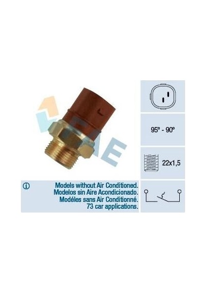 Fan Müşürü 90°-95° Vag A3 Go4-5 Po3 98-