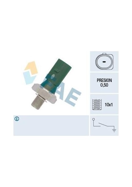 Basınç Sensörü Yağ Vag A1 A2 A3 Bo1 Cad2-3 Craft Go4-5-6 Jet3-4 Pas Po3-4 T5 00-