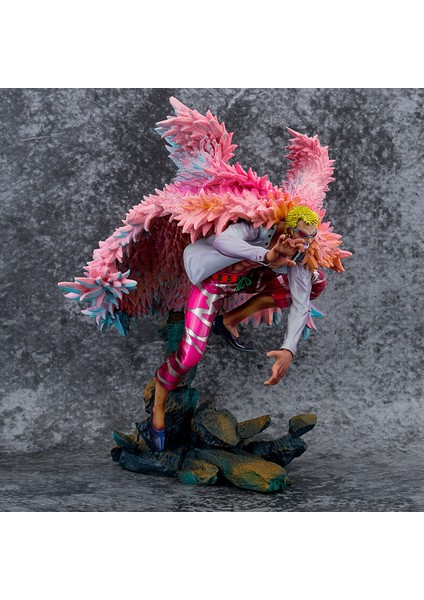 Hırsızlar Kralı Doflamingo Akını Eğlenceli El Kuklası Maket Süsler Heykeller Hediyeler (Yurt Dışından)