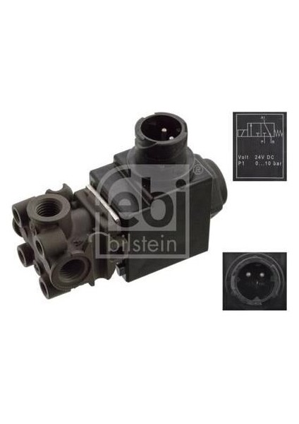 Solenoid Valf Lkw Scania 4 F K L P G R S N T
