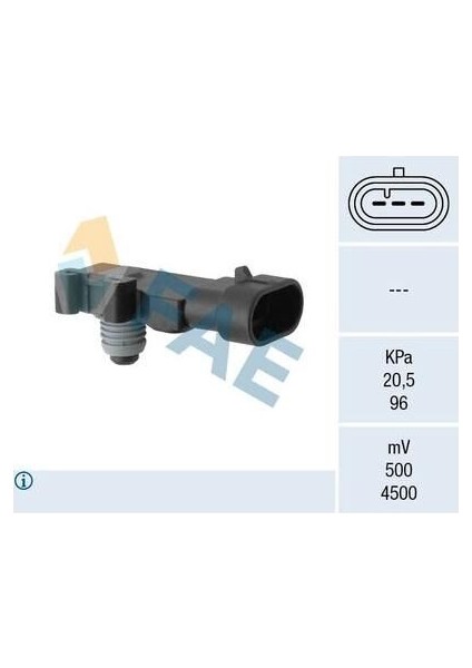 Basınç Sensörü Emme Opel Ast.g-H Mer.a Vec.b-C 98-