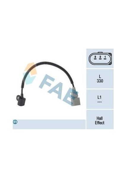 Eksan. Devir Sensörü Vag A3 A4 A6 Go5 Jet3 Pas 03-