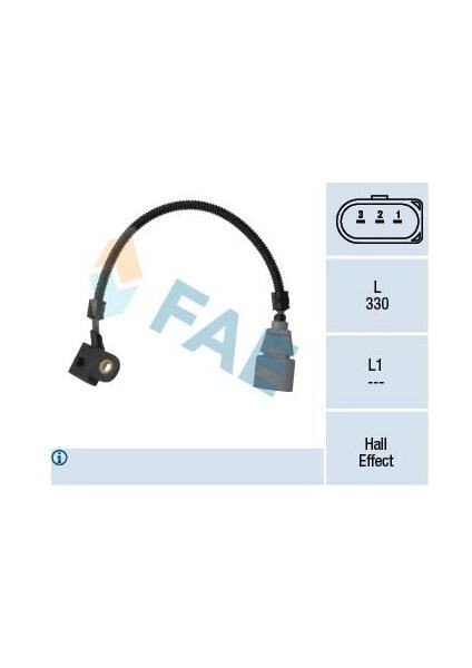 Eksan. Devir Sensörü Vag A3 Cad3 Craft Go5 Jet3 Pas T5 04-