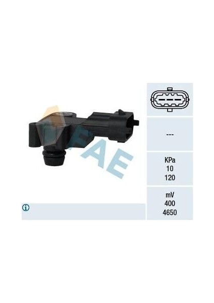 Basınç Sensörü Emme Opel Ast.h-J Cor.d-E Ins.a Mok.x 98-