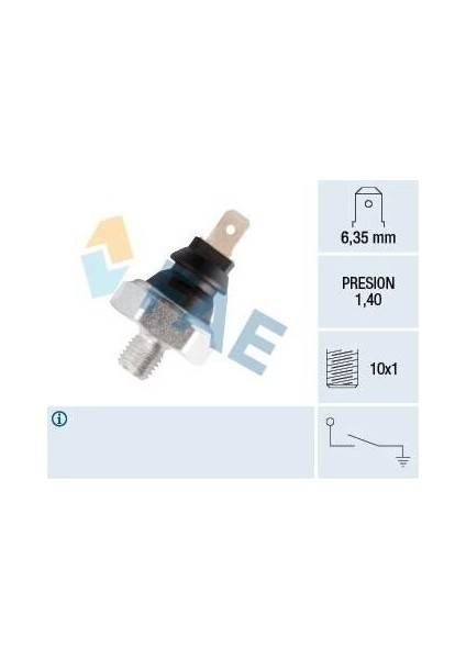 Basınç Sensörü Yağ Vag 80 100 A3 A4 A6 Cad1-2 Go2-3-4 Jet2 82-