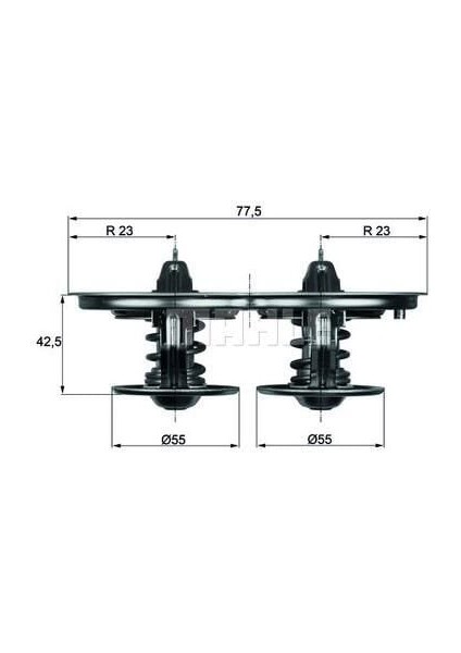Termostat 71,71°c Lkw Scanıa