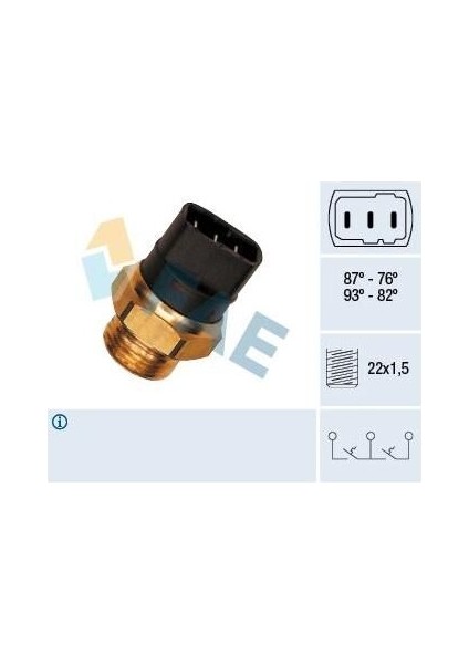 Fan Müşürü 76°-87° Vag T3 T4 84-