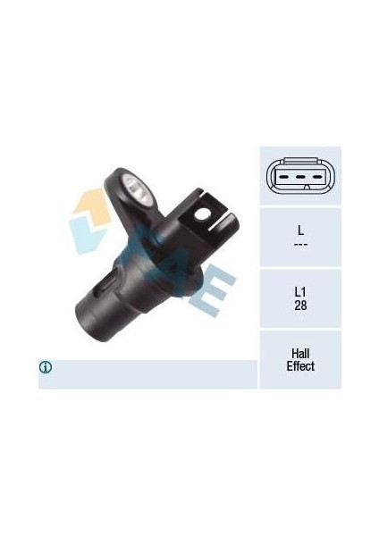 Eksan. Devir Sensörü Bmw N20 26 43 45 46 52 54 55 06-