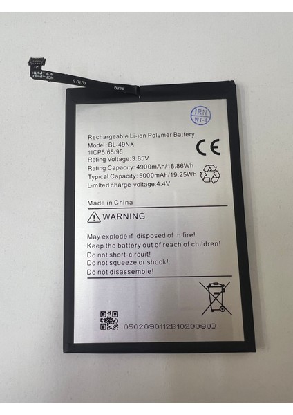 Reyze Tecno SPARK6GO 2023 Blnx Batarya