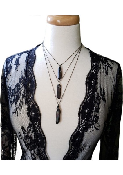 Vampir Kristal Kolye Moda Takı Aksesuarları (Yurt Dışından)