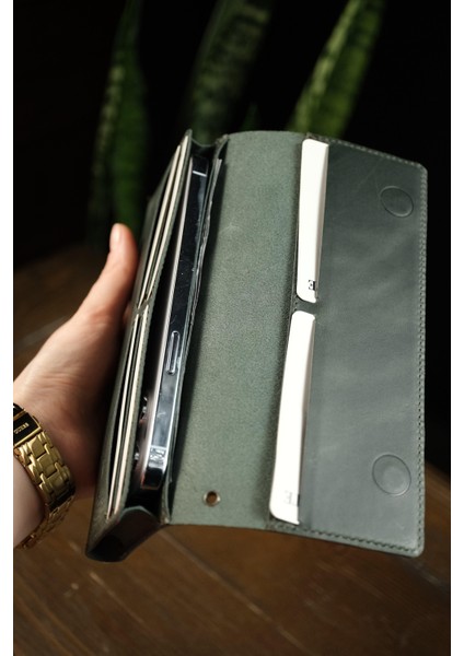 Bideri Asos Hakiki Deri Çok Fonksiyonlu Cüzdan Kahverengi fırsatları