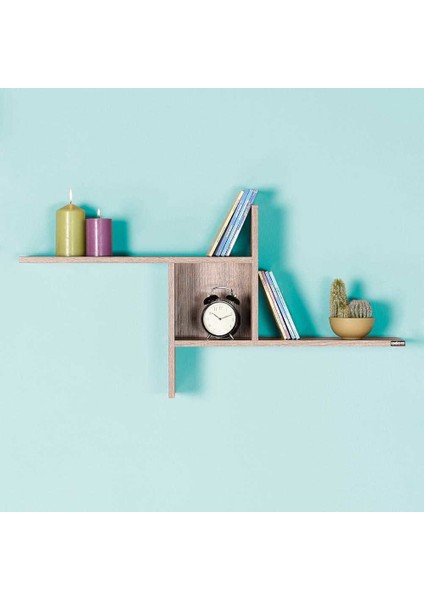 Adore Plus Dekoratif Duvar Rafı RAF-04-LL-1 Latte