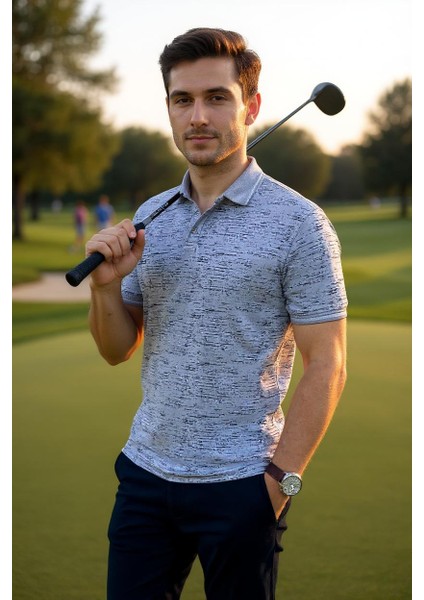 Erkek Regular Pamuklu Polo Yaka T-Shirt