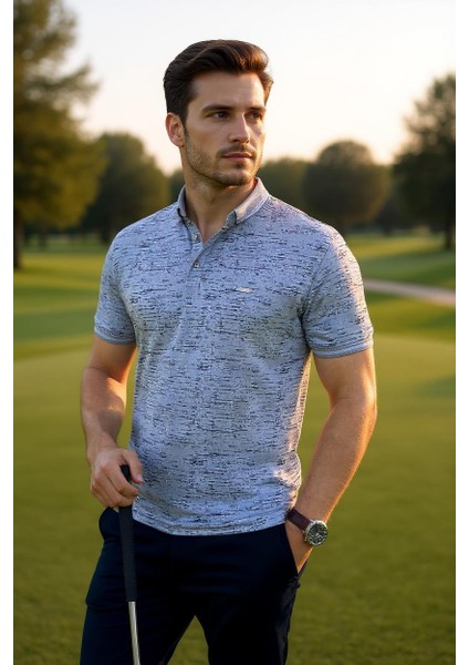 Erkek Regular Pamuklu Polo Yaka T-Shirt modelleri