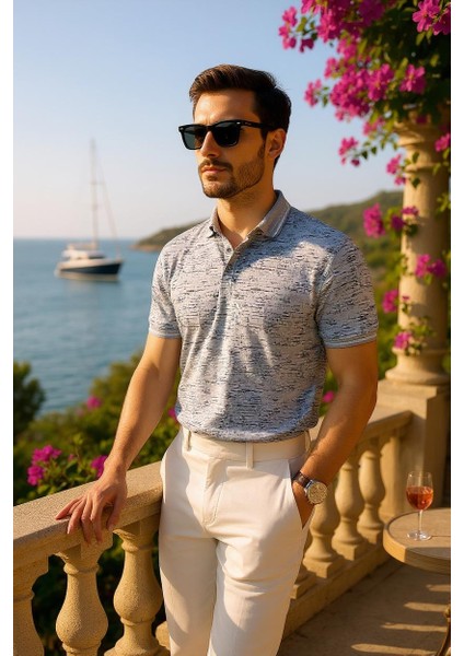 Erkek Regular Pamuklu Polo Yaka T-Shirt fırsatları