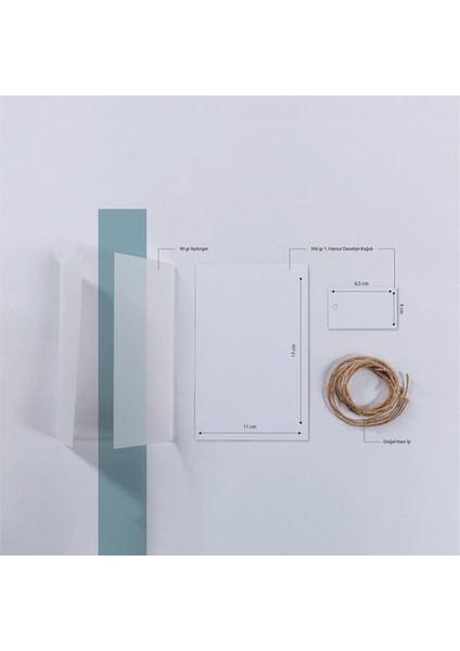 Deniz Şeffaf Zarflı Düğün Davetiyesi fırsatları