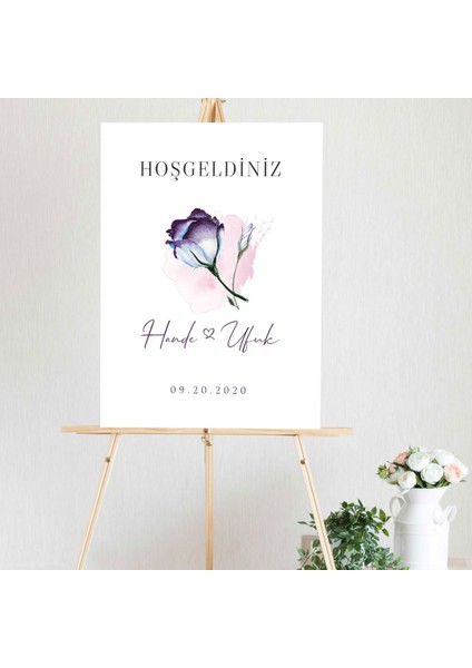 Violet Karşılama Panosu