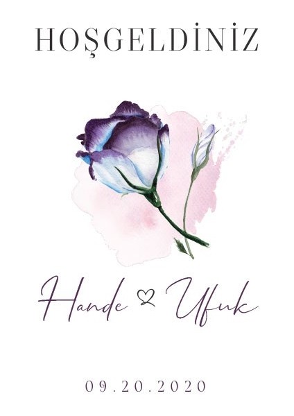 Violet Karşılama Panosu fiyatları