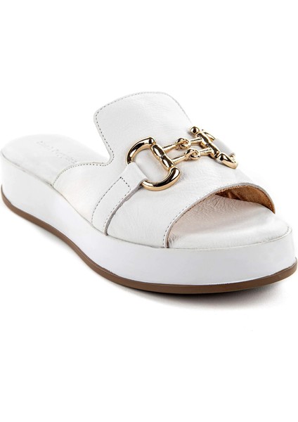 Hush Puppies Asan Anatomik Taban Hakiki Deri Kadın Terlik