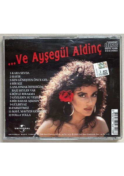 Ayşegül Aldinç ve Ayşegül Aldinç CD (Orjnal Dönem Baskı Cd)