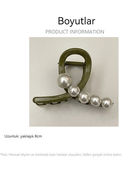 Shark Pearl Kafanın Arkası Tutma Tokası (Yurt Dışından) fırsatları