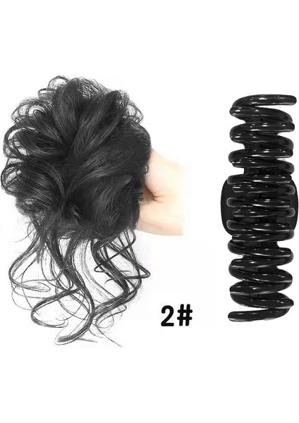 Bayan Uzun Sakallı Saç Halkası Simülasyonu (Yurt Dışından)