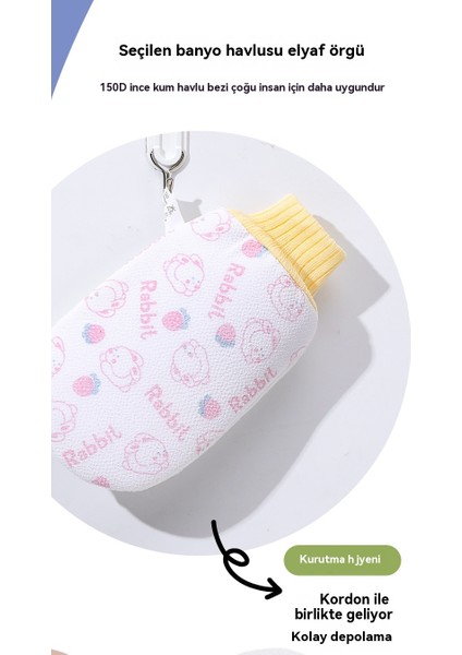 Ev Köpüklü Karikatür Çift Taraflı Banyo Havlusu (Yurt Dışından) fırsatları