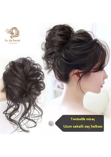 Bayan Uzun Sakallı Saç Halkası Simülasyonu (Yurt Dışından) indirimleri