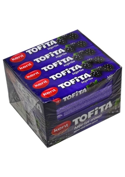 Böğürtlenli Aromalı Sakızlı Şeker 20LI