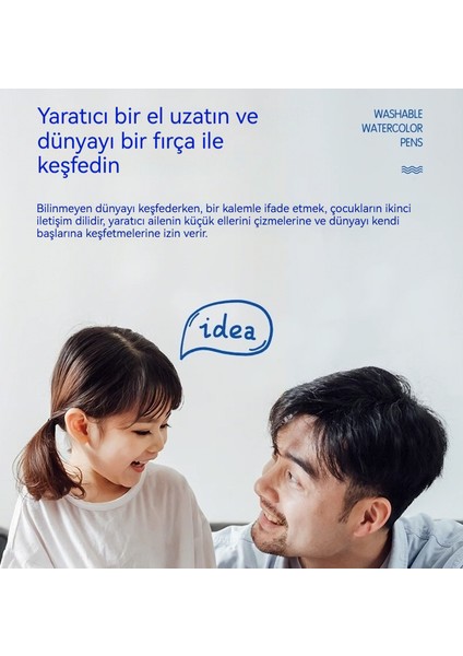 12 Renk Suluboya Kalem Çocuklar Için Sanat (Yurt Dışından) modelleri