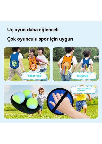 Açık Çocuk Yapışkan Forma Yelek Spor Atma Yapışkan Oyuncak (Yurt Dışından) fiyatları