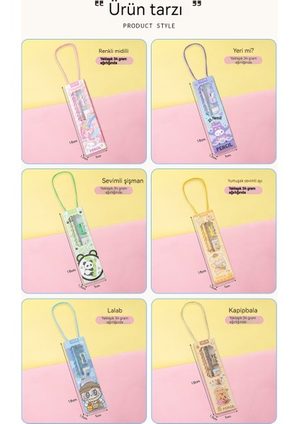 Ilkokul Öğrencileri Için 6 Parçalı Öğrenci Öğrenme (Yurt Dışından) fiyatları