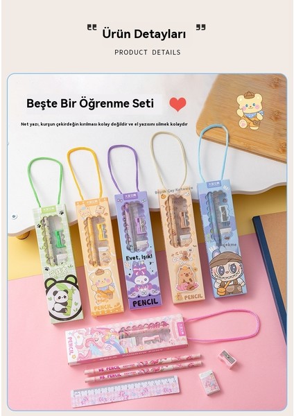 Ilkokul Öğrencileri Için 6 Parçalı Öğrenci Öğrenme (Yurt Dışından) modelleri