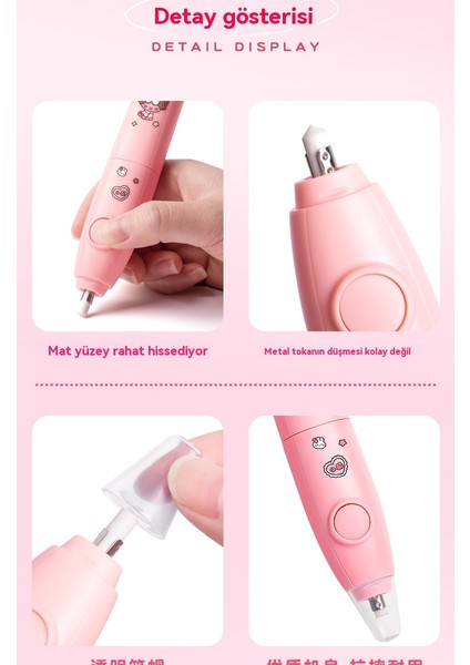 Öğrenciler Için Otomatik Yongsuz ve Izsiz Karikatür Silgi (Yurt Dışından) fırsatları