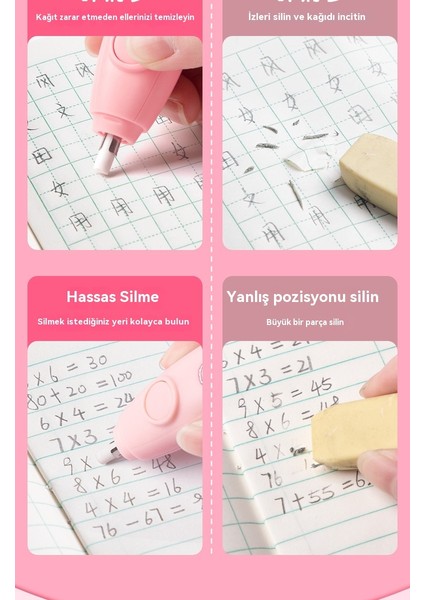 Öğrenciler Için Otomatik Yongsuz ve Izsiz Karikatür Silgi (Yurt Dışından) indirimleri