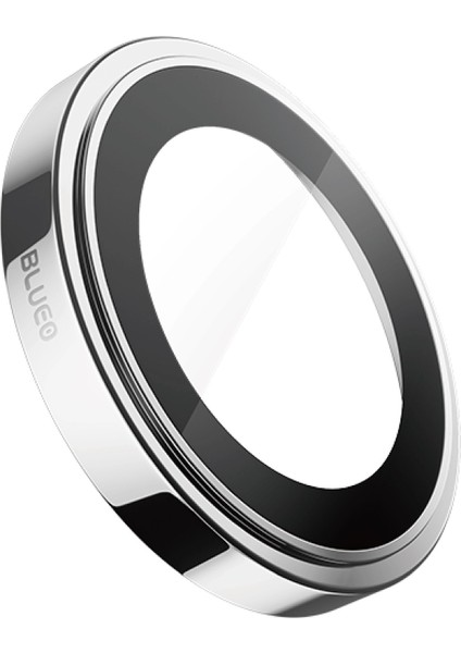 PVD iPhone 16 Pro Uyumlu Gri Silver Paslanmaz Çelik Çizik Işık Engelleyici Kamera Lens Koruyucu fiyatları