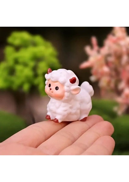 4'lü Mini Koyun Araba Süsü Ayna Torpido Araç Süsü Aksesuar fırsatları