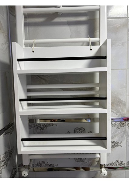 Çok Amaçlı Banyo Rafı – 53 x 45 x 13 cm | Havlu ve Aksesuar Organizeri modelleri