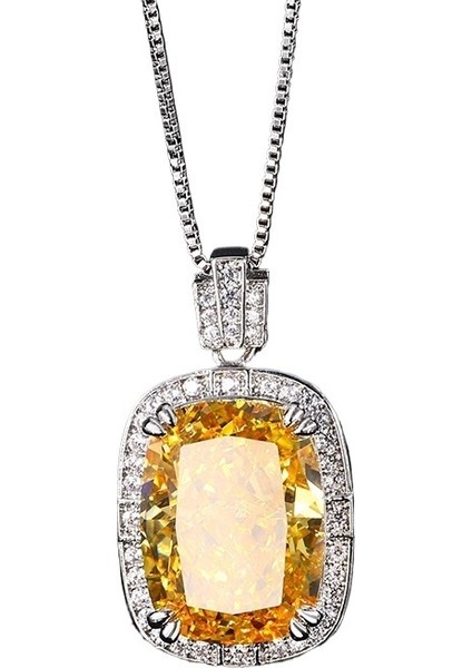 Kadınlar Için Yeni Buz Çiçeği Kesim Retro Mizaç Kolye (Yurt Dışından)