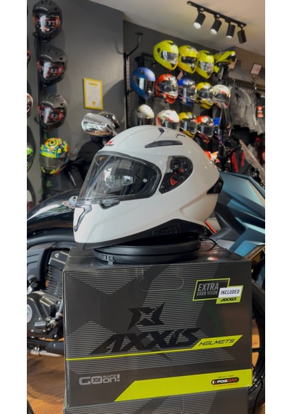 Kupar Güneş Vizörlü Kask