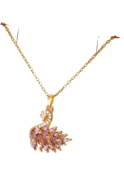 Yeni Sıcak Satış Kuğu Kolye Titanyum Çelik Kolye Kadın Niş Çok Yönlü Köprücük Kemiği Zinciri Titanyum Çelik Zincir (Yurt Dışından)