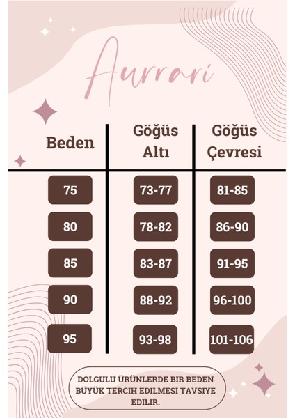 Destekli Dolgulu Sütyen 3 Adet (siyah Beyaz Ten)