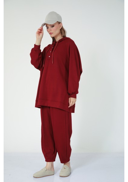 5373 - Şık, Rahat, Ince Eşofman Altı-Sweatshirt Kadın Takımı modelleri