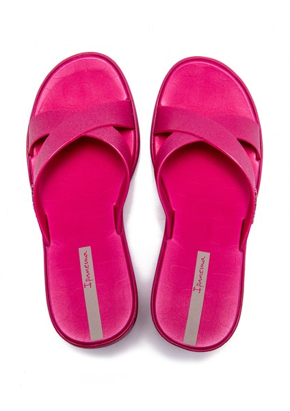 High Fashion Slide Kadın Terlik Fuşya 35/40 FF0027-A modelleri