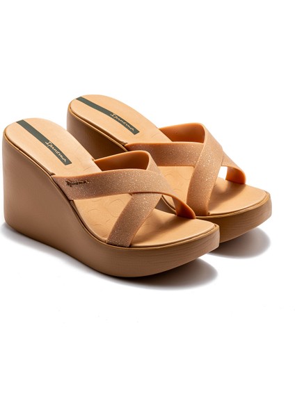 High Fashion Slide Kadın Terlik Bej 35/40