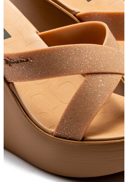 High Fashion Slide Kadın Terlik Bej 35/40 fiyatları