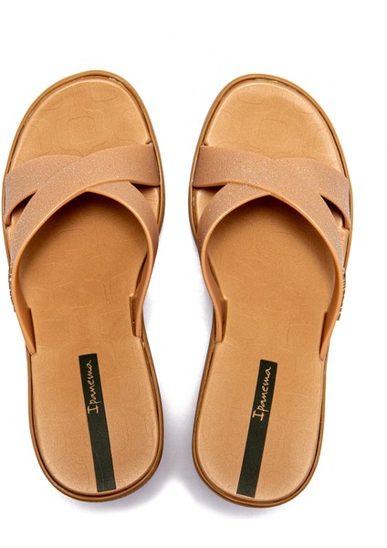 High Fashion Slide Kadın Terlik Bej 35/40 modelleri