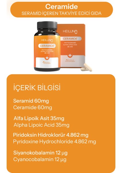Ceramide 60 Kapsül Vegan modelleri
